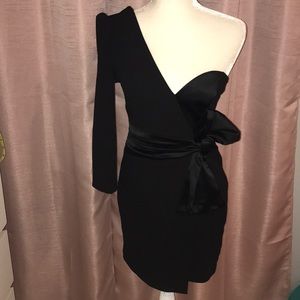 NWT black mini dress